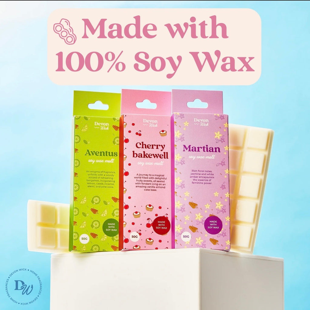 Wax Bars Made with 100% Soy wax