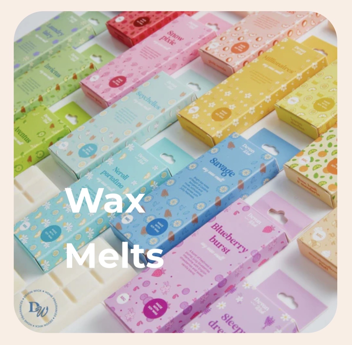 Wax Bars Made with 100% Soy wax